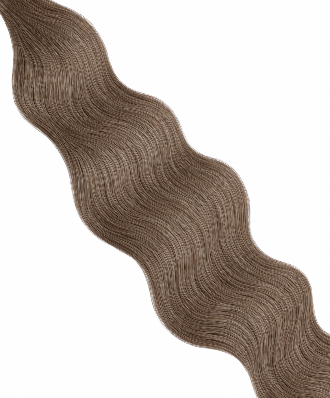 Invisible Weft Extensions — #10 Ash Brown | 22 inch | 50g