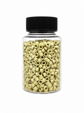 Mini Aluminium Silicone Micro Beads — #13 Blonde | 1000 Pack