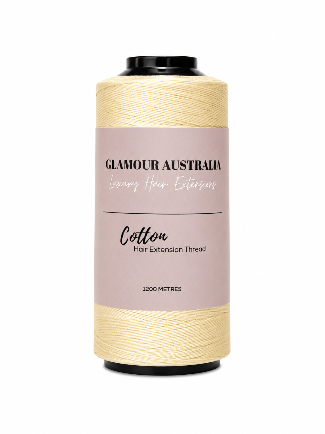 1200m Cotton Hair Extension Thread — #13 Golden Blonde
