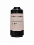 1200m Cotton Hair Extension Thread — #1 Black