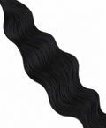 Invisible Weft Extensions — #1 Black | 22 inch | 50g