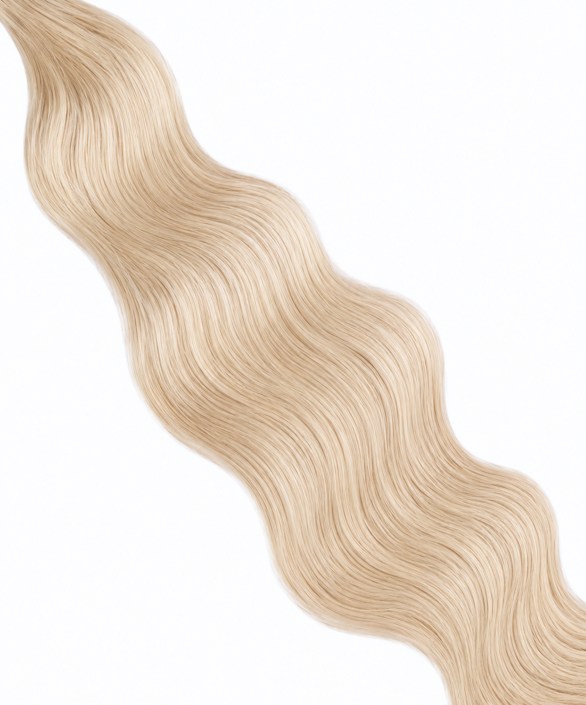 Invisible Weft Extensions — #24 Creamy Blonde | 22 inch | 50g