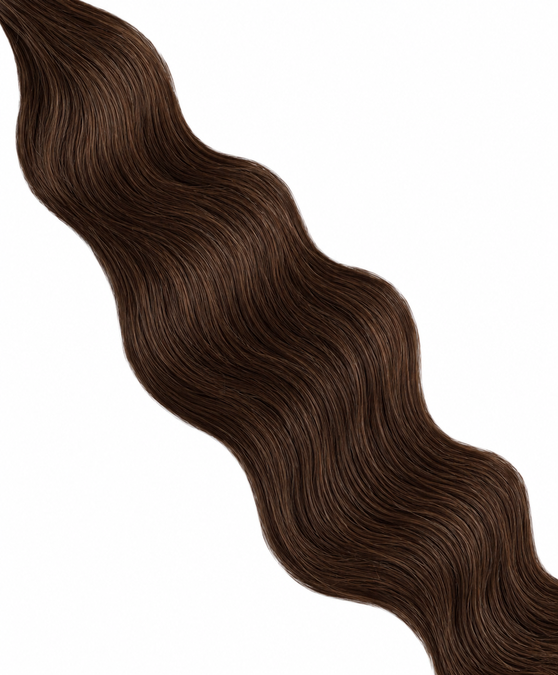 Invisible Weft Extensions — #3 Chocolate Brown | 22 inch | 50g