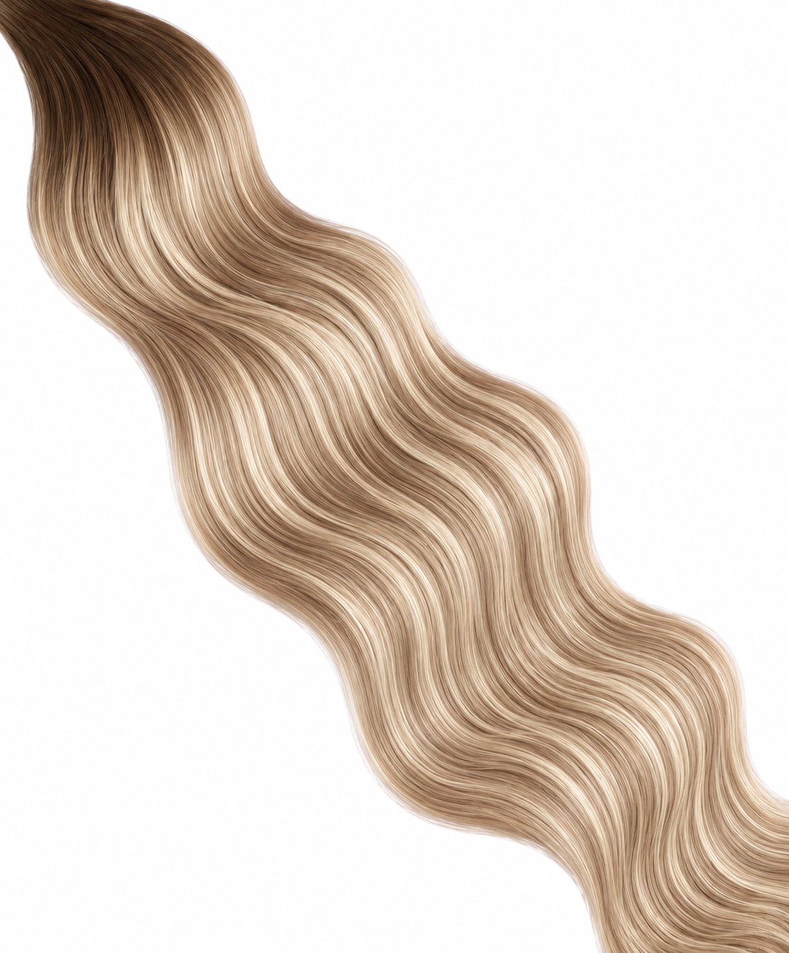 Invisible Weft Extensions — #5-9/60 Lived In Brondie Luxe | 22 inch | 50g