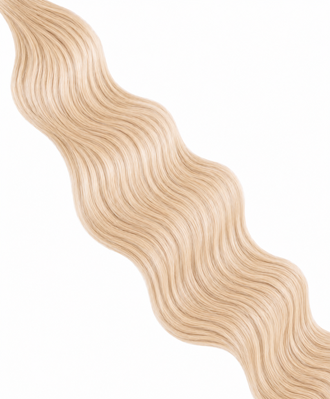 Invisible Weft Hair Extensions - #22 Ivory Blonde | 22 Inch | 50g