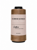 1200m Cotton Hair Extension Thread — #8 Light Brown
