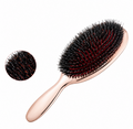 Rose Gold Boar Bristle Hair Brush